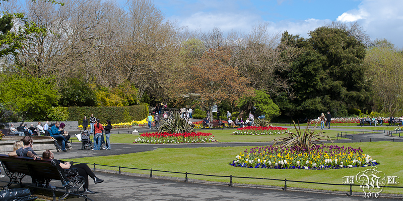 Dublin : Parc St Stephen's Green.
